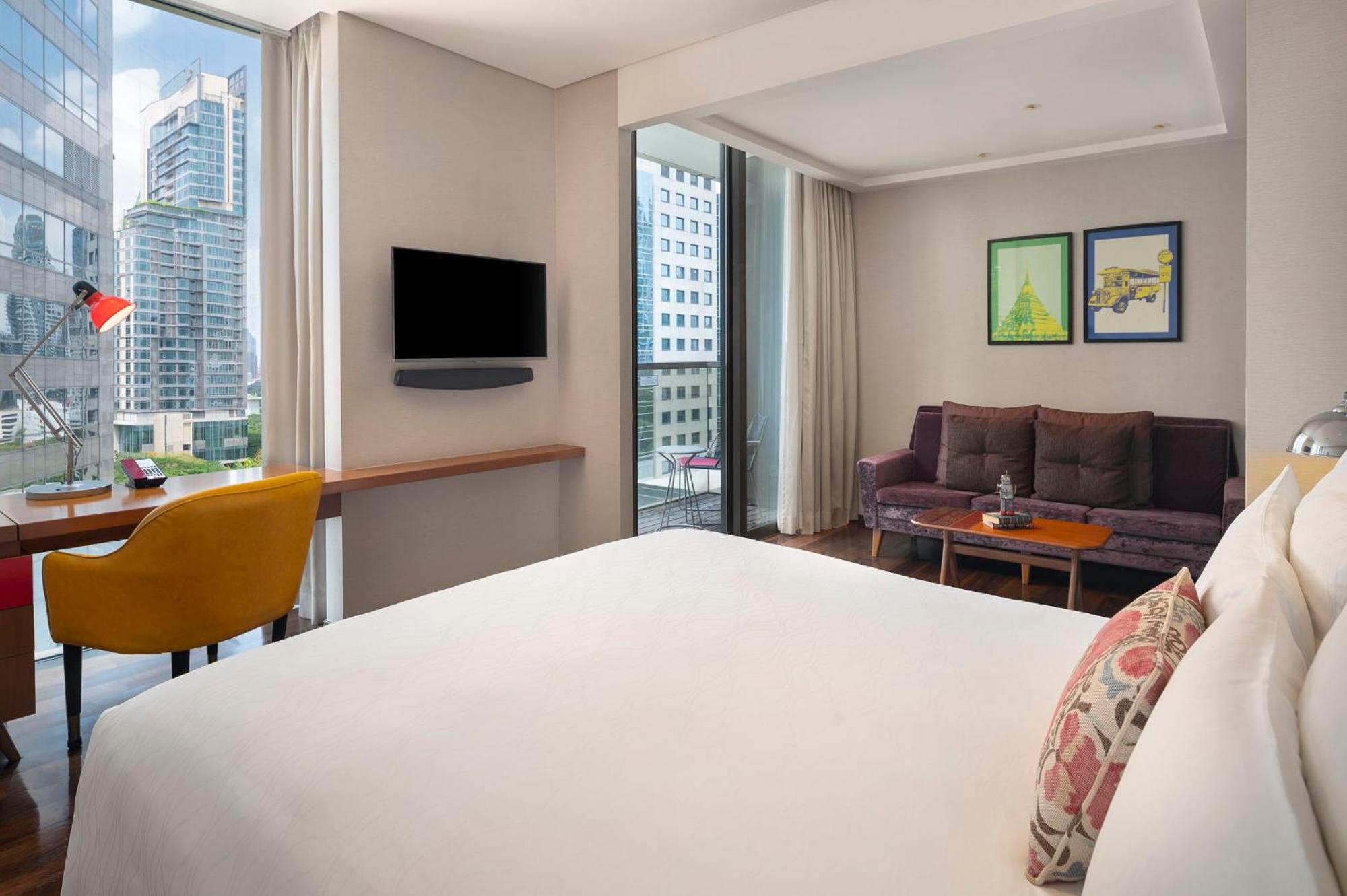 Hotel Indigo Bangkok Wireless Road By Ihg Exteriör bild