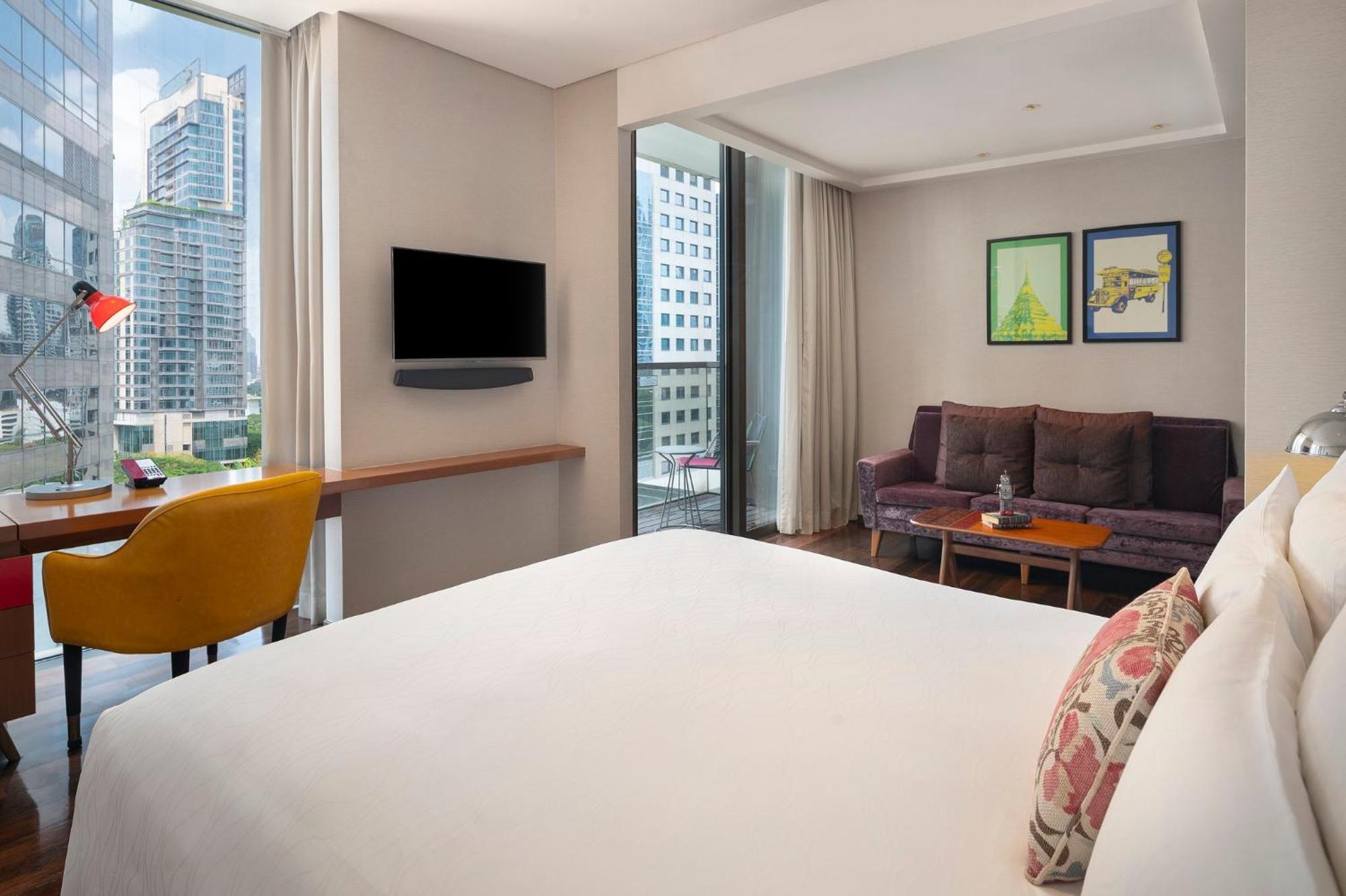 Hotel Indigo Bangkok Wireless Road By Ihg Exteriör bild