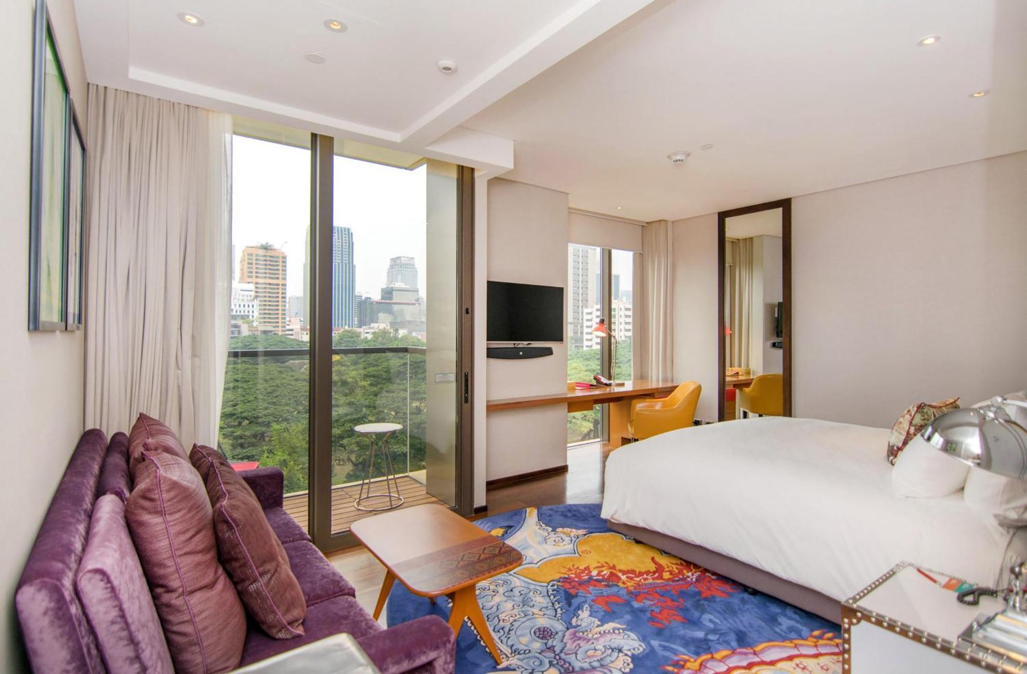 Hotel Indigo Bangkok Wireless Road By Ihg Exteriör bild